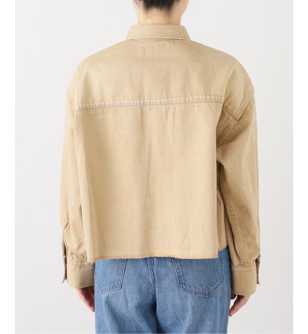 JOURNAL STANDARD「《追加2》ライトオンスデニムクロップドシャツ」|シャツ・ブラウス|