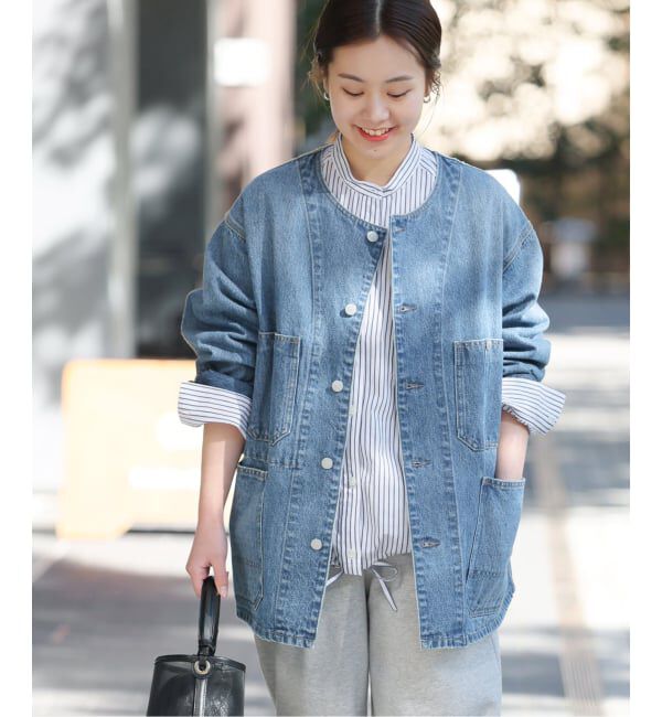 JOURNAL STANDARD relume「《追加予約3》11.5ozデニムカバーオールジャケット」|デニムジャケット|