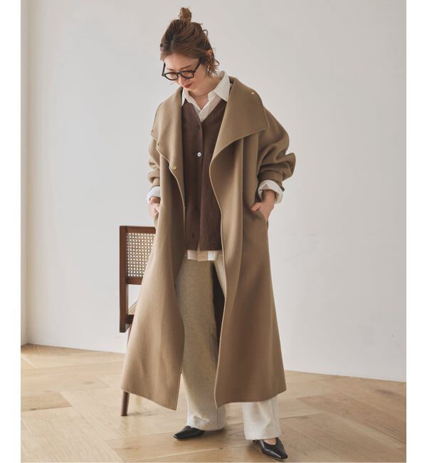 ビーバーニュアンスカラーオーバーコート（Spick and Span）｜ルミネの