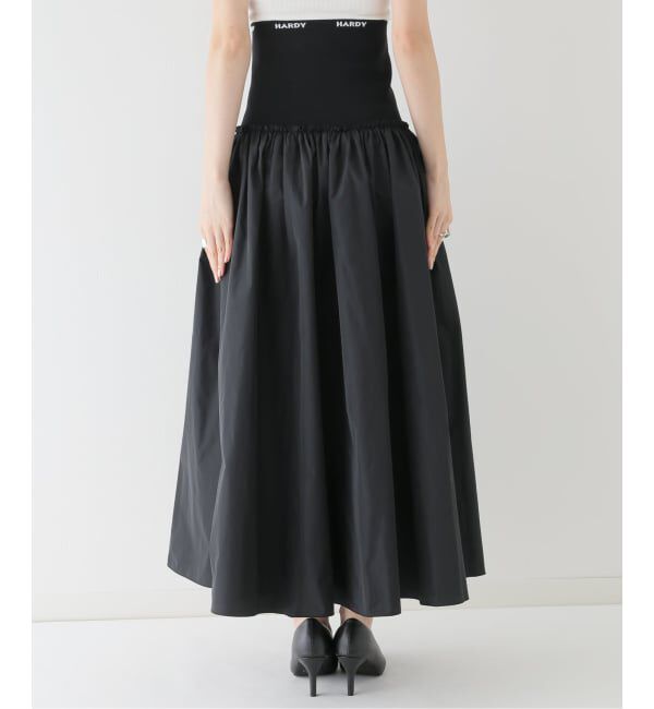 HARDY NOIR「タフタウエストリブスカート」|スカート|
