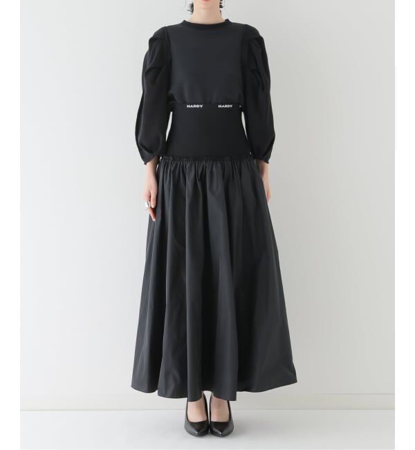 HARDY NOIR「タフタウエストリブスカート」|スカート|