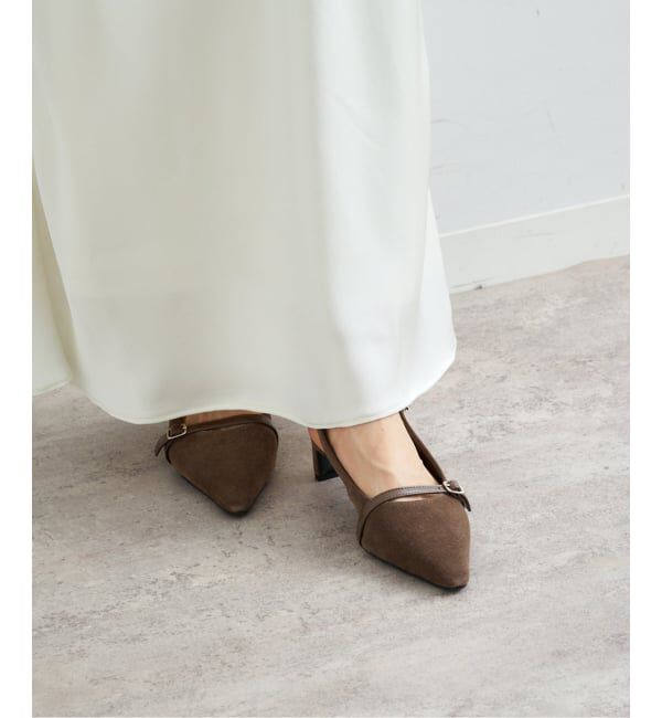 U by SPICK&SPAN「【KOMOREBI MUSEUM/コモレビミュージアム】 スエードストラップヒール」|その他|