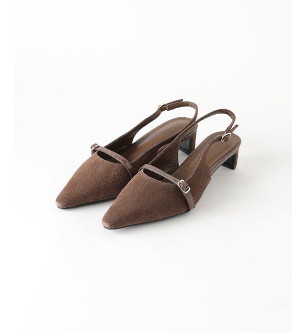 U by SPICK&SPAN「【KOMOREBI MUSEUM/コモレビミュージアム】 スエードストラップヒール」|その他|