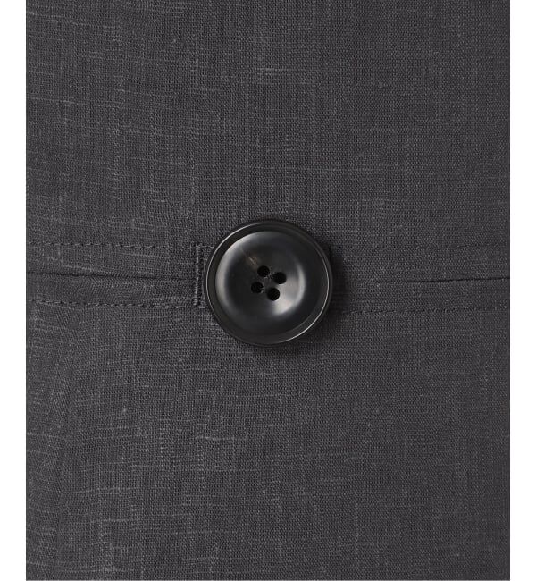 NOBLE「《予約》麻ストレッチロングジレワンピース」|ワンピース|