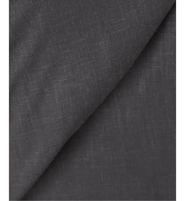 NOBLE「《予約》麻ストレッチロングジレワンピース」|ワンピース|