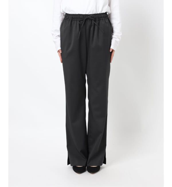 Spick and Span「スリットイージーパンツ」|スラックス|