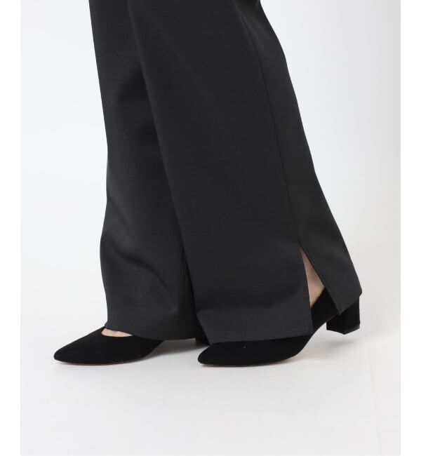 Spick and Span「スリットイージーパンツ」|スラックス|