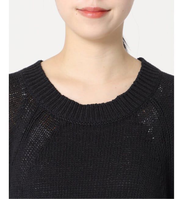 FRAMeWORK「≪追加≫リネンコットンラグランニット」|ニット・セーター|