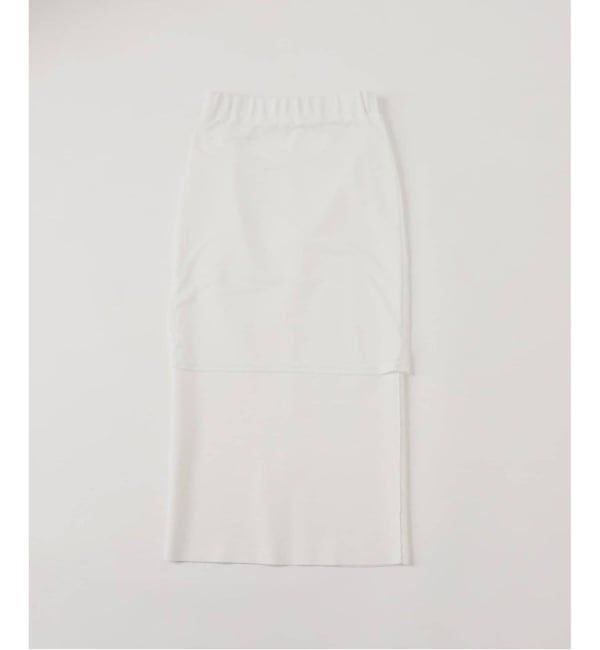 FRAMeWORK「≪追加 / 洗濯機洗い可能≫VIS-NYフルニードルタイトスカート」|スカート|