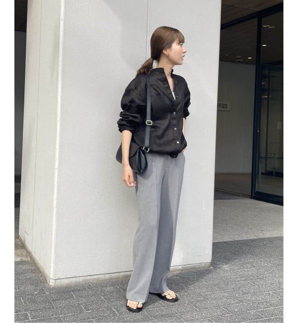 FRAMeWORK「≪WEB先行 / 追加予約≫フレンチリネンドロストシャツ」|シャツ・ブラウス|