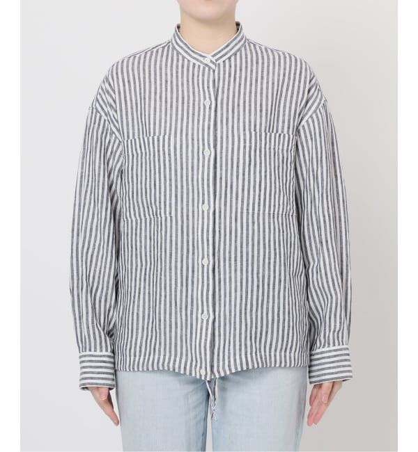 FRAMeWORK「≪WEB先行 / 追加予約≫フレンチリネンドロストシャツ」|シャツ・ブラウス|