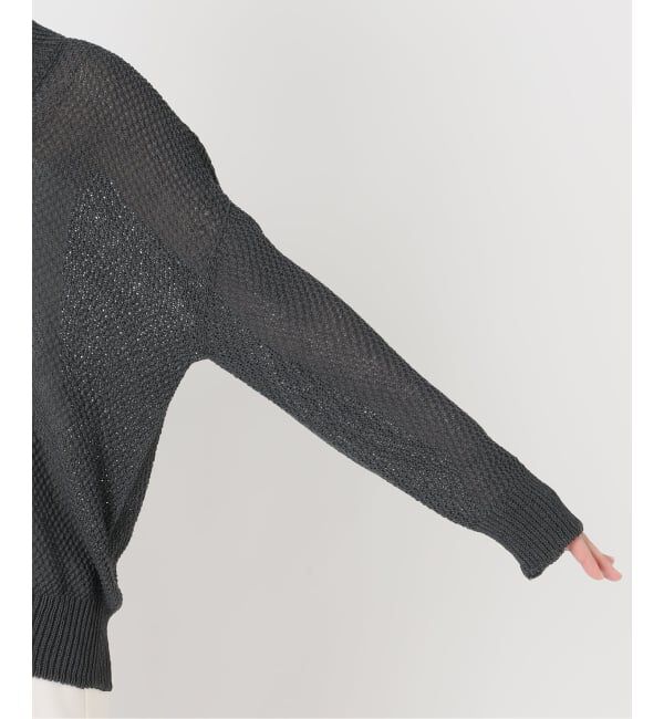 NOBLE「《予約》ペーパーヤーンVネック プルオーバー」|ニット・セーター|