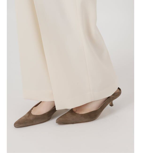 NOBLE「《追加・WEB限定カラー》エステルツイルストレッチスラックスパンツ」|スラックス|