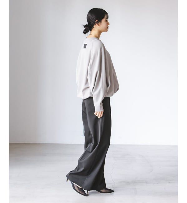 NOBLE「《追加・WEB限定カラー》エステルツイルストレッチスラックスパンツ」|スラックス|