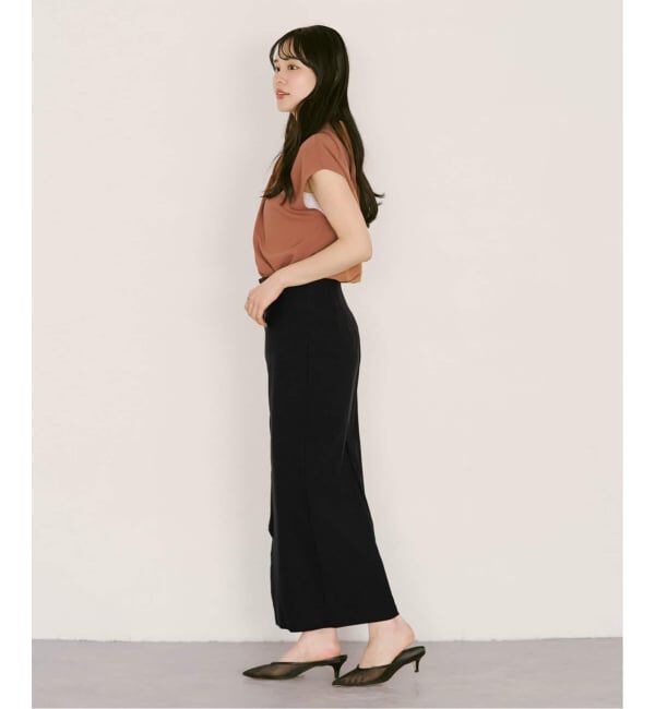 NOBLE「《追加3》RyNyコンフォートストレッチジップタイトスカート」|スカート|