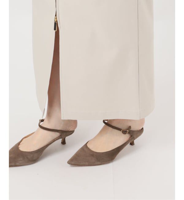 NOBLE「《追加3》RyNyコンフォートストレッチジップタイトスカート」|スカート|