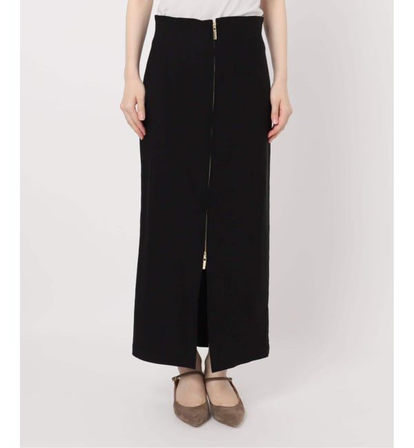 NOBLE「《追加3》RyNyコンフォートストレッチジップタイトスカート」|スカート|