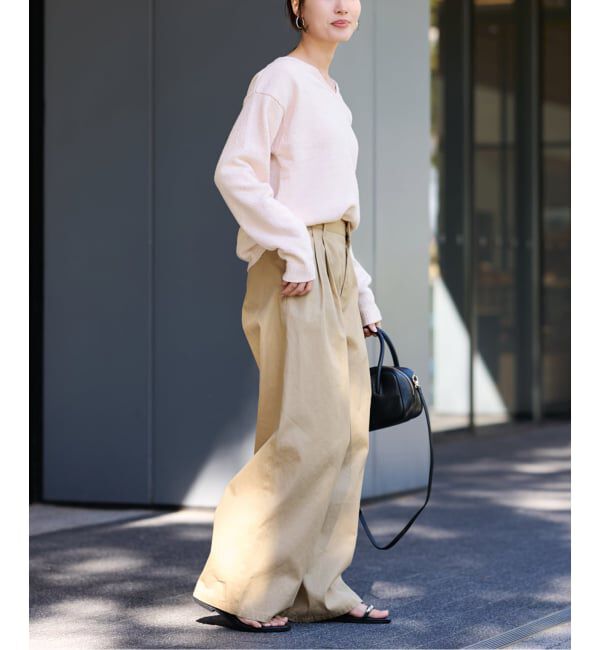 FRAMeWORK「≪WEB限定 / 追加予約≫カベイトVネックニット 2」|ニット・セーター|