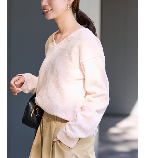 FRAMeWORK「≪WEB限定 / 追加予約≫カベイトVネックニット 2」|ニット・セーター|