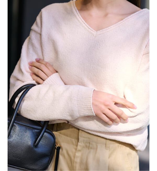 FRAMeWORK「≪WEB限定 / 追加予約≫カベイトVネックニット 2」|ニット・セーター|