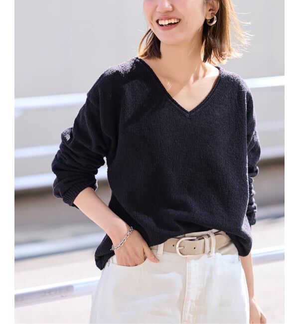 FRAMeWORK「≪WEB限定 / 追加予約≫カベイトVネックニット 2」|ニット・セーター|