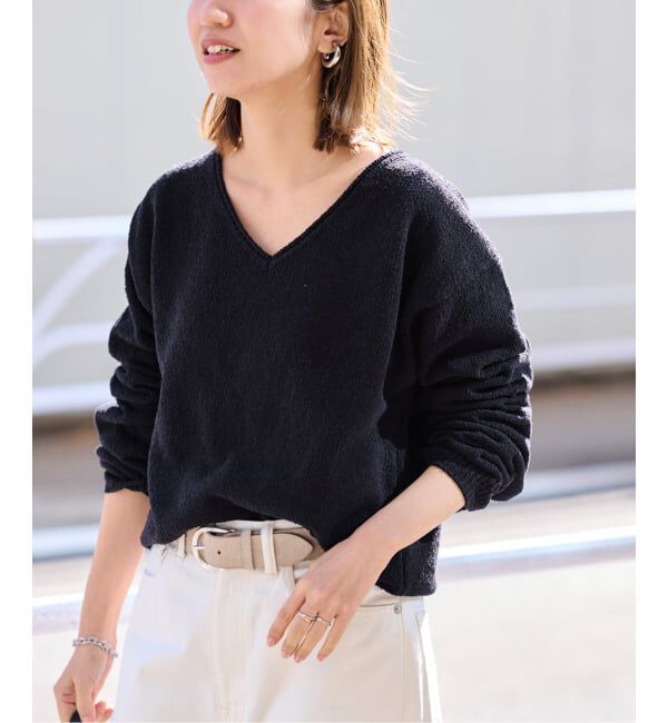 FRAMeWORK「≪WEB限定 / 追加予約≫カベイトVネックニット 2」|ニット・セーター|