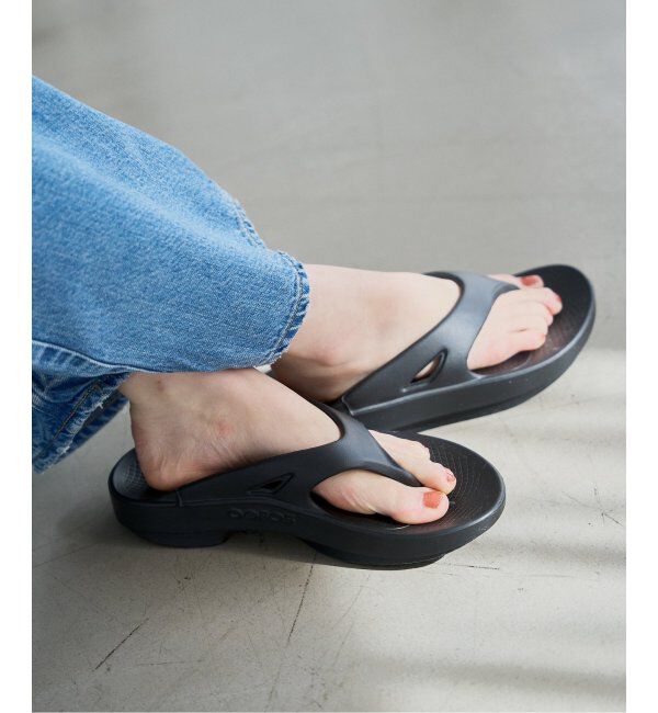  「《追加》OOFOS/ウーフォス Ooriginal」|サンダル|ブラック