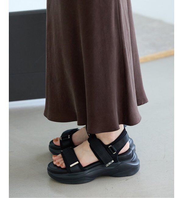  「COHINA&times;LE TALONコンビベルトスニーカーサンダル」|サンダル|