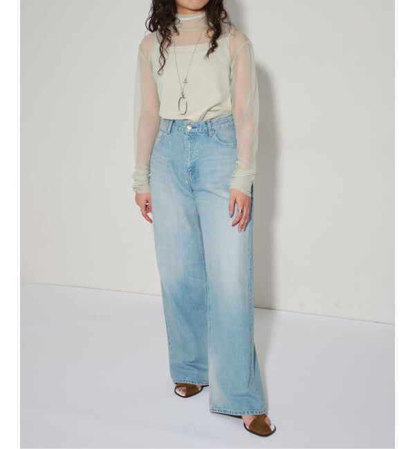 GRISE「《予約》GRISE6cmレザーアシメオープントゥサンダル」|サンダル|