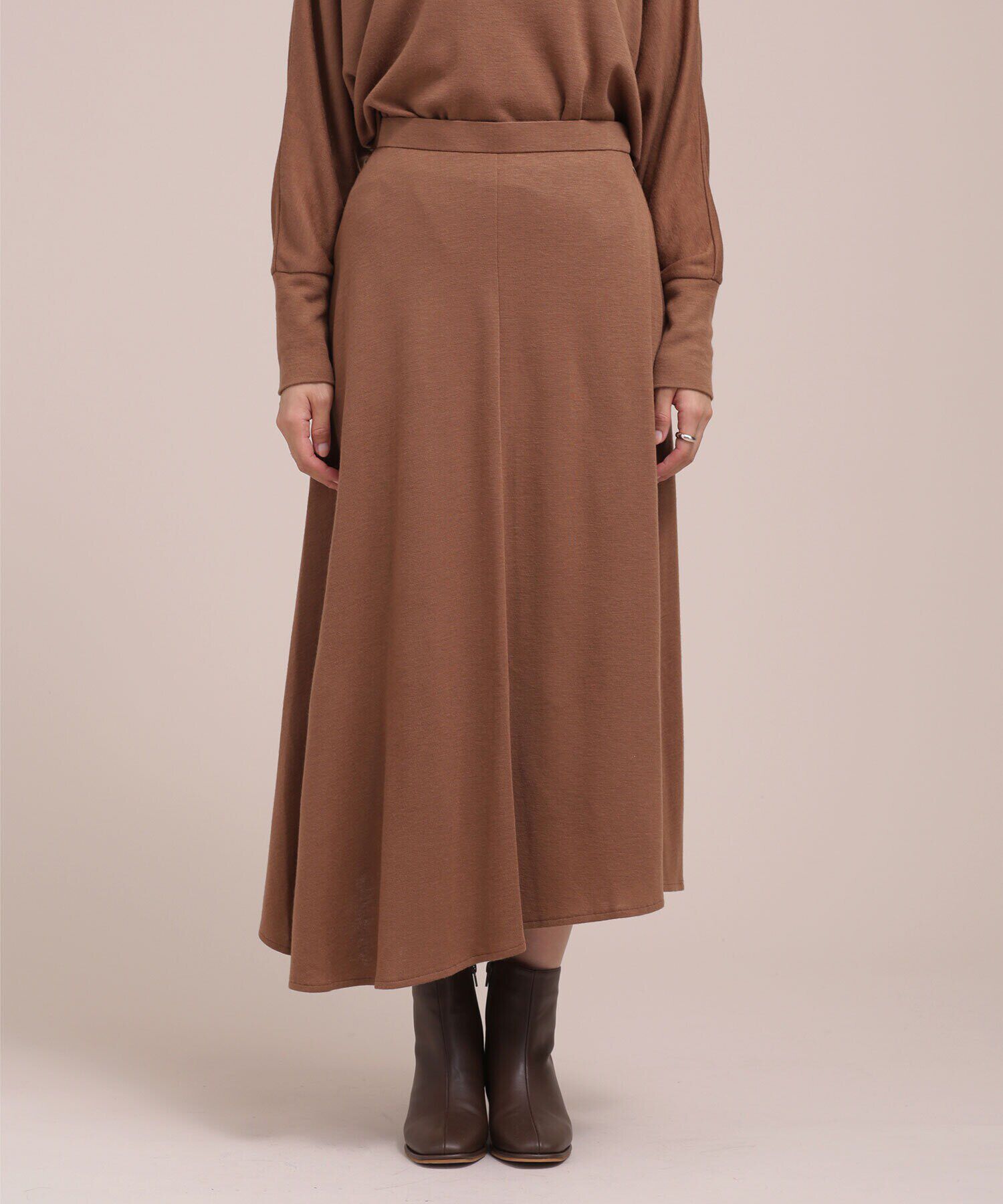 nano･universe「イレギュラーヘムフレアスカート セットアップ可」|スカート|