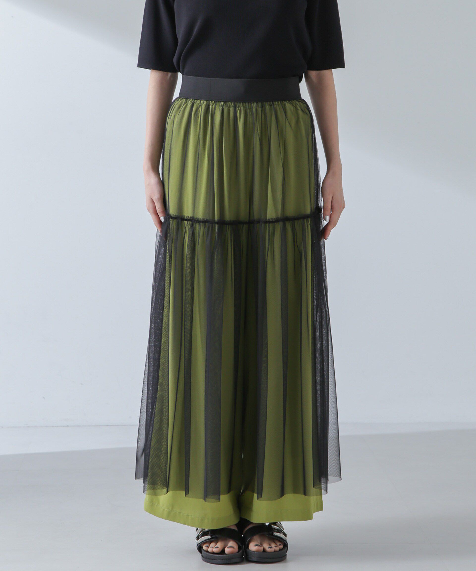 nano･universe「チュールスカート」|スカート|