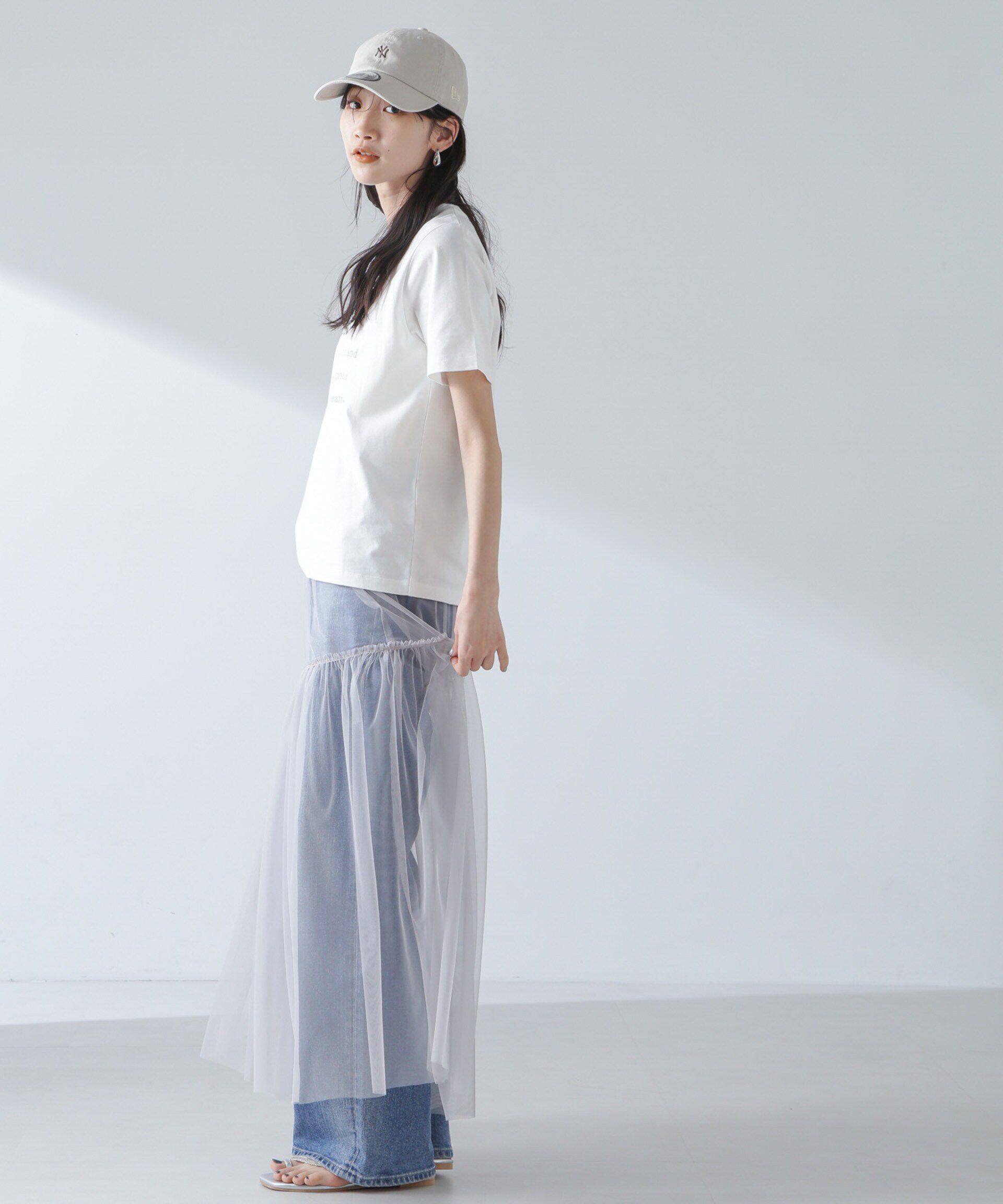 nano･universe「チュールスカート」|スカート|