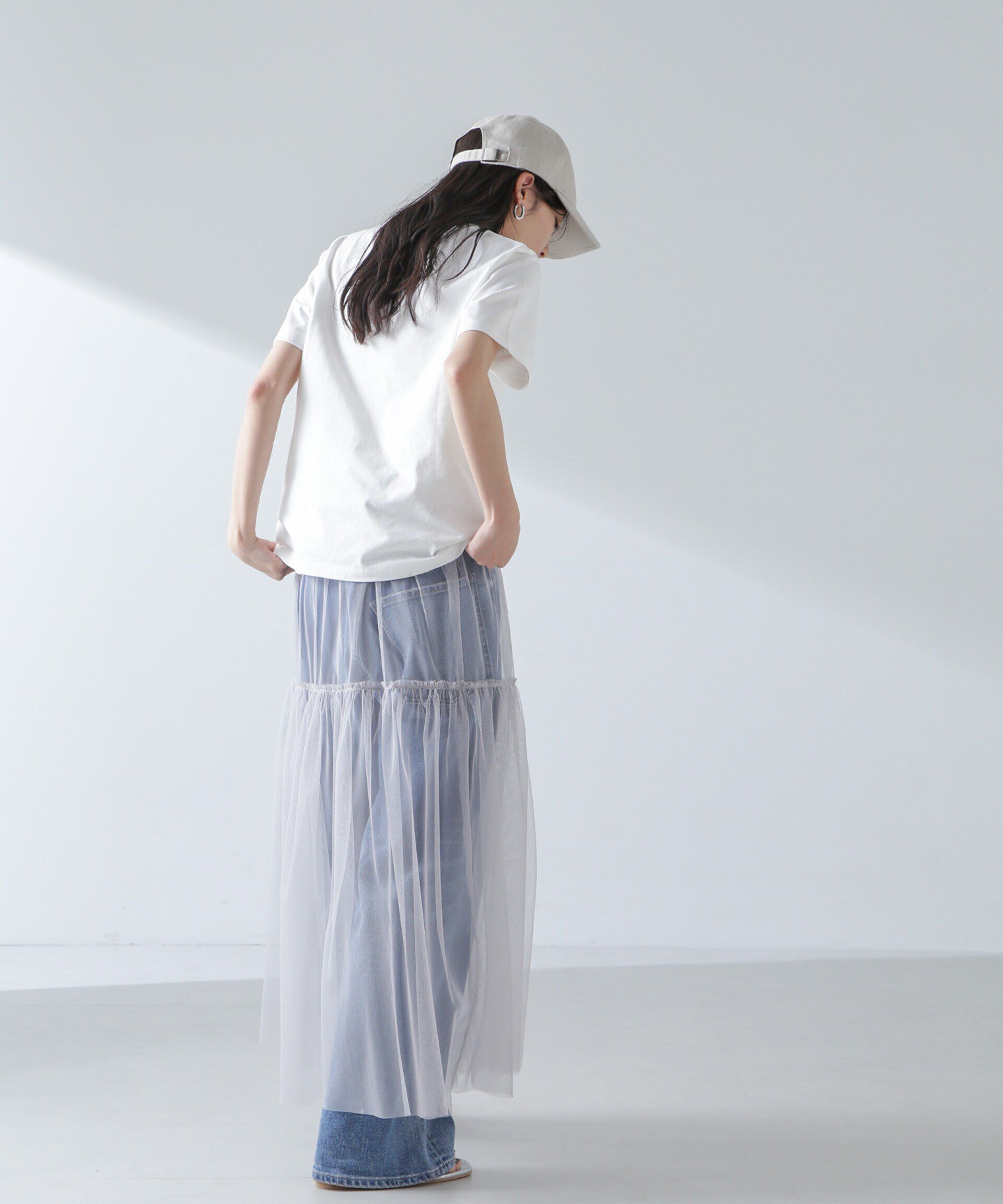 nano･universe「チュールスカート」|スカート|