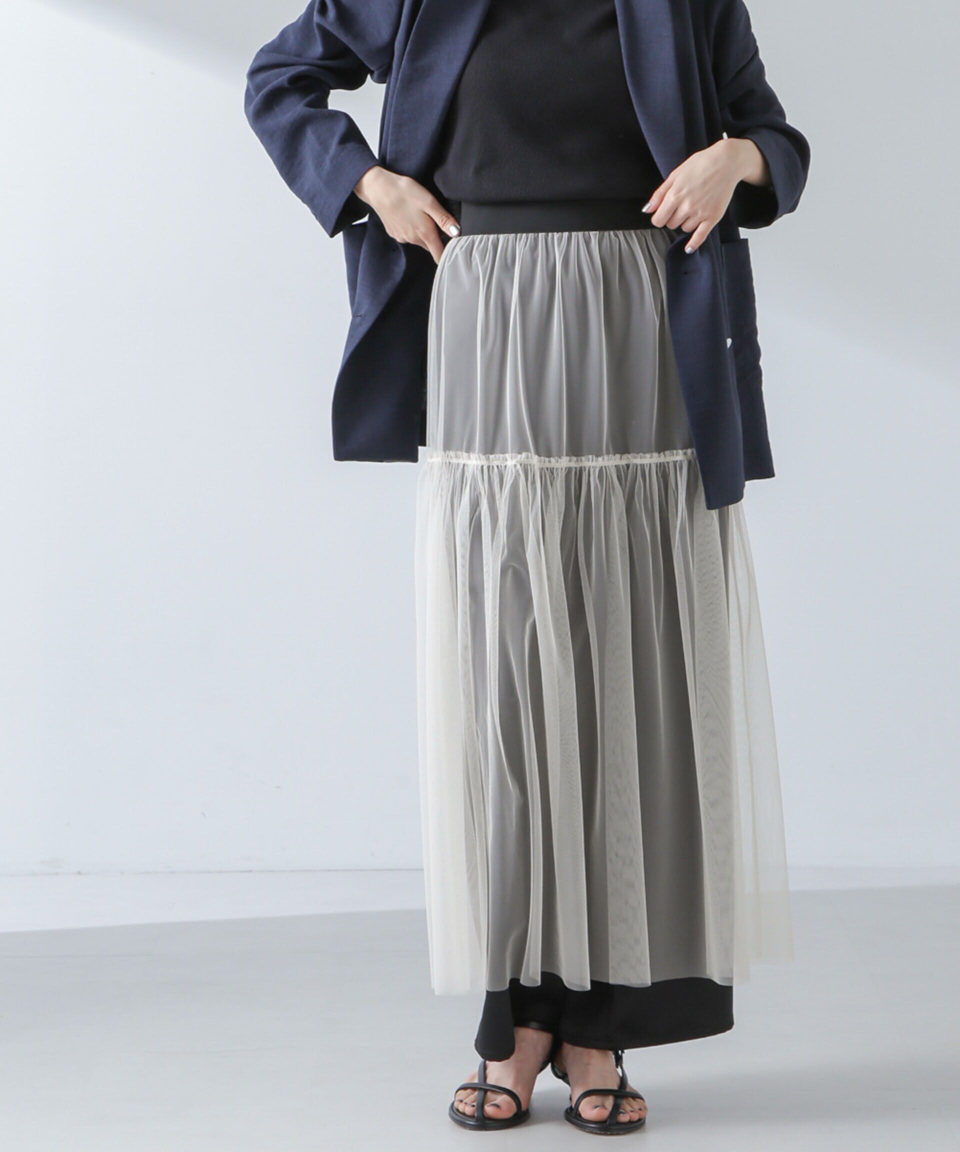 nano･universe「チュールスカート」|スカート|