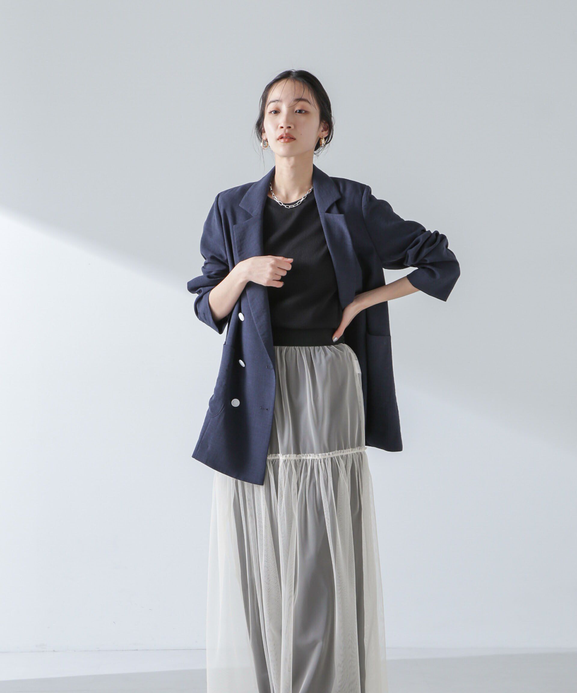 nano･universe「チュールスカート」|スカート|