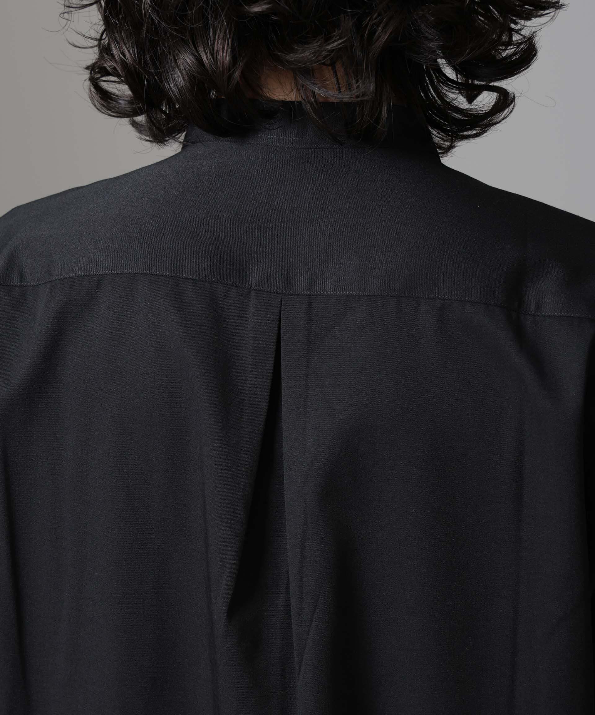 nano･universe「スタンダードバンドカラーシャツ/長袖」|シャツ・ブラウス|