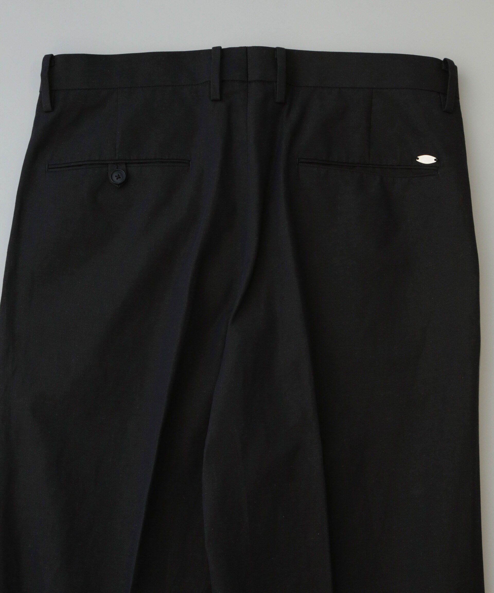 nano･universe「AB.コットン/ラミーネップシャンブレーパンツ(セットアップ可)」|チノ|