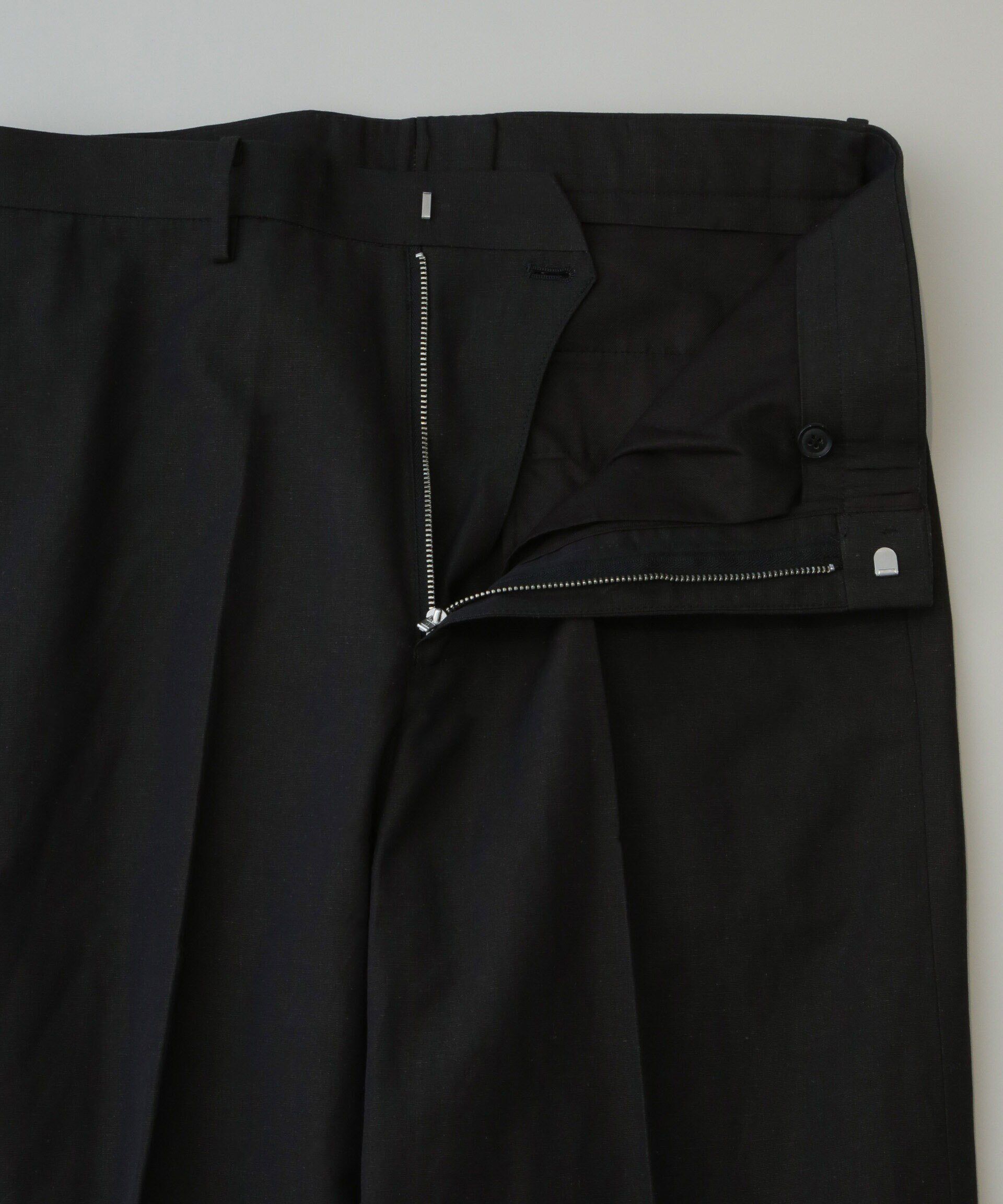 nano･universe「AB.コットン/ラミーネップシャンブレーパンツ(セットアップ可)」|チノ|