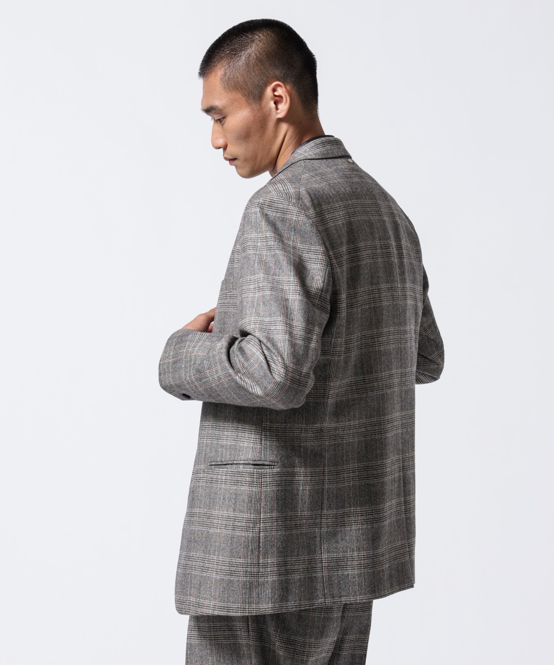 nano･universe「「ASSEMBLANC」2/60ウール2B サックジャケット(セットアップ可)」|スーツ|