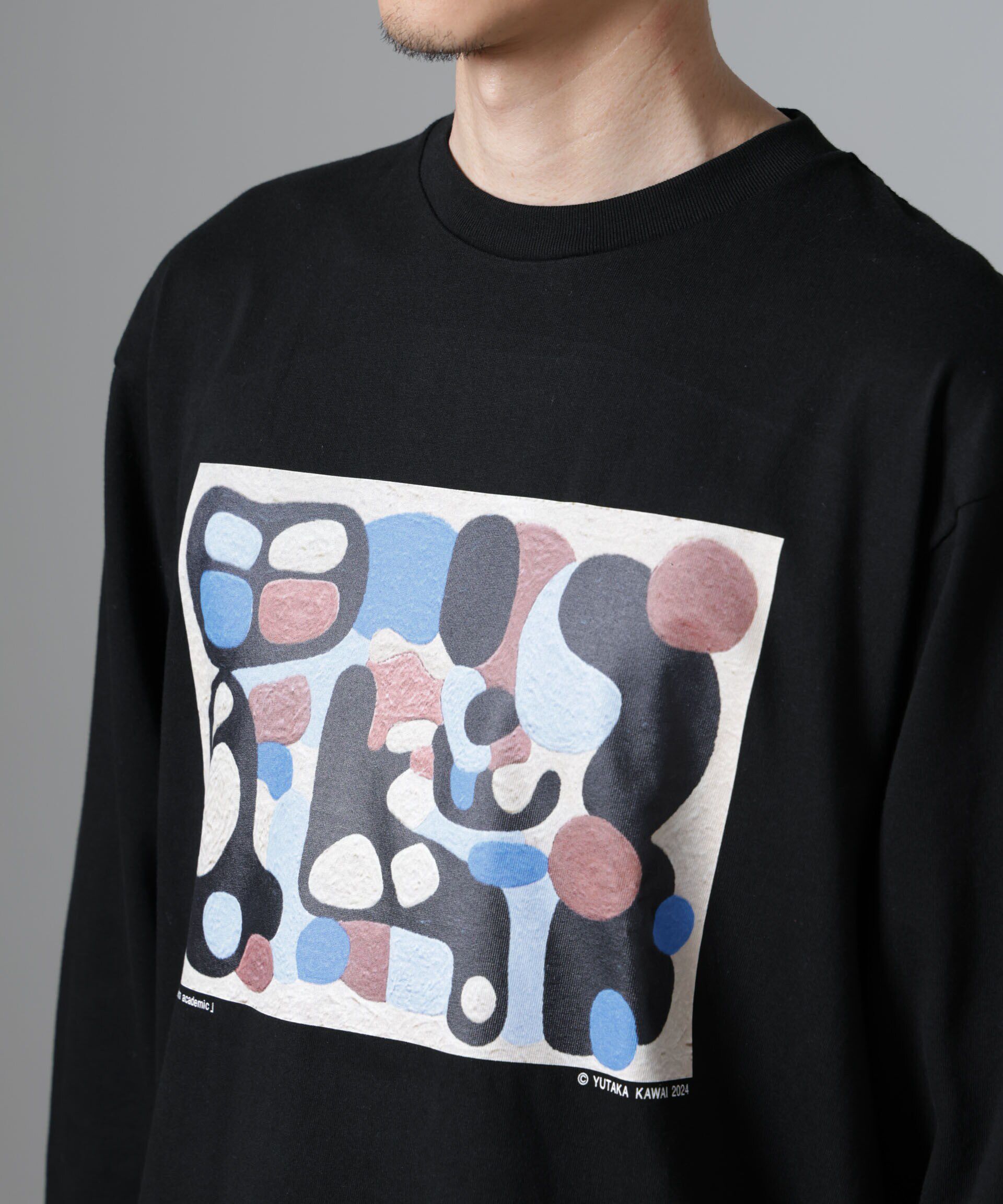 nano･universe「「着るアート」YUTAKA KAWAI ロングスリーブTEE」|Tシャツ・カットソー|