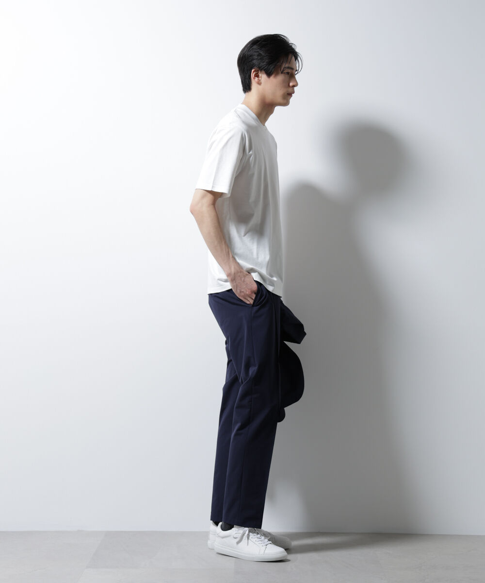 nano･universe「ジャケT(R) クルーネック 半袖」|Tシャツ・カットソー|