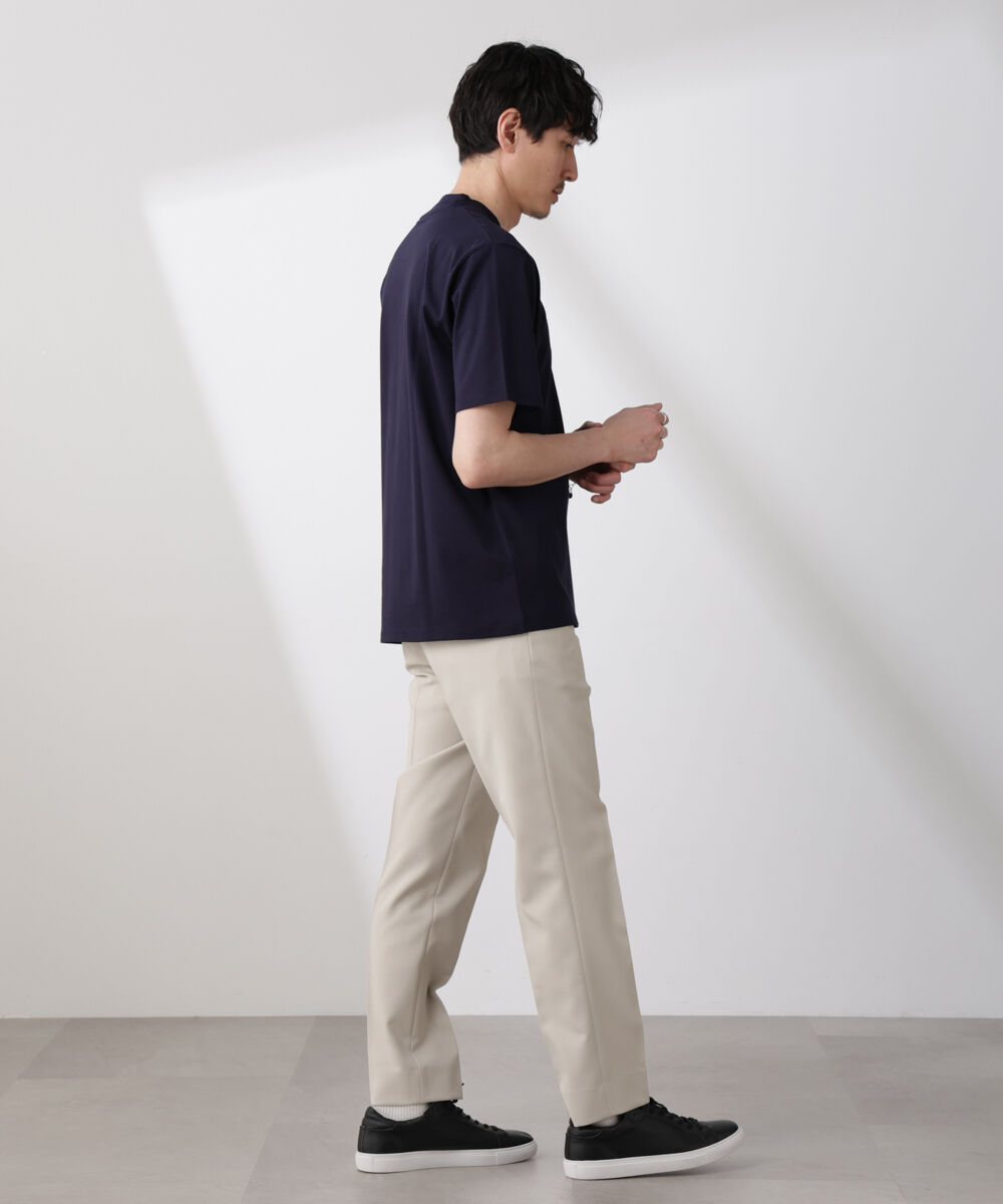 nano･universe「ジャケT(R) クルーネック 半袖」|Tシャツ・カットソー|