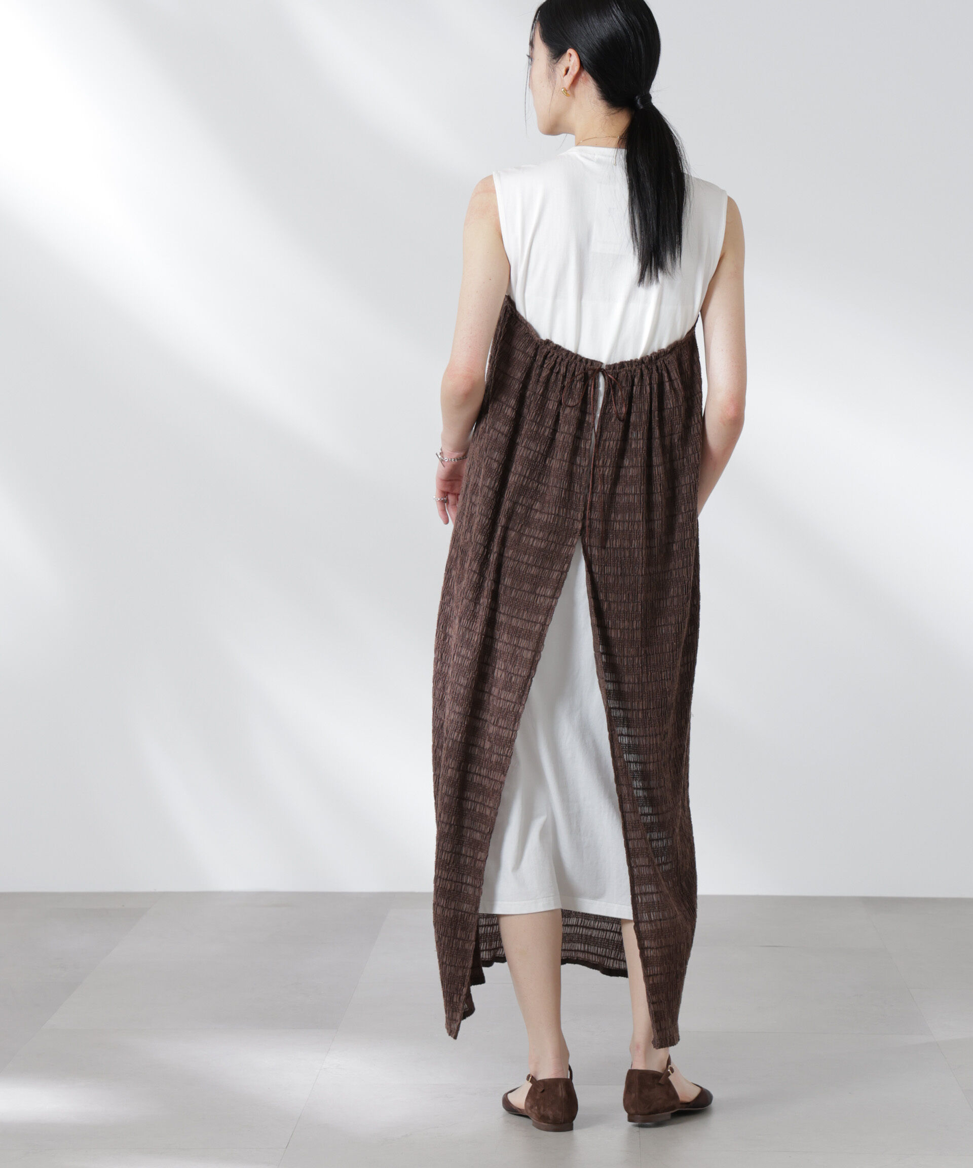 nano･universe「シャーリングベアドッキングカットワンピース」|ワンピース|