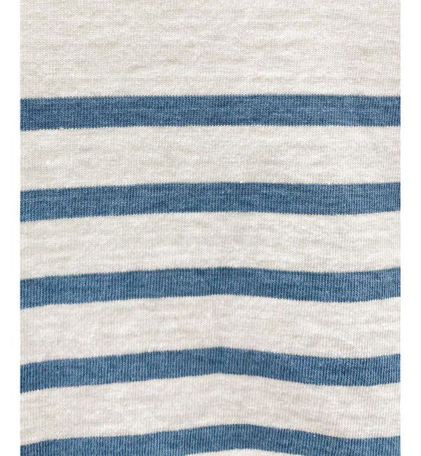 自由区「【洗える】Le minor(ルミノア) ボーダーカットソー」|Tシャツ・カットソー|