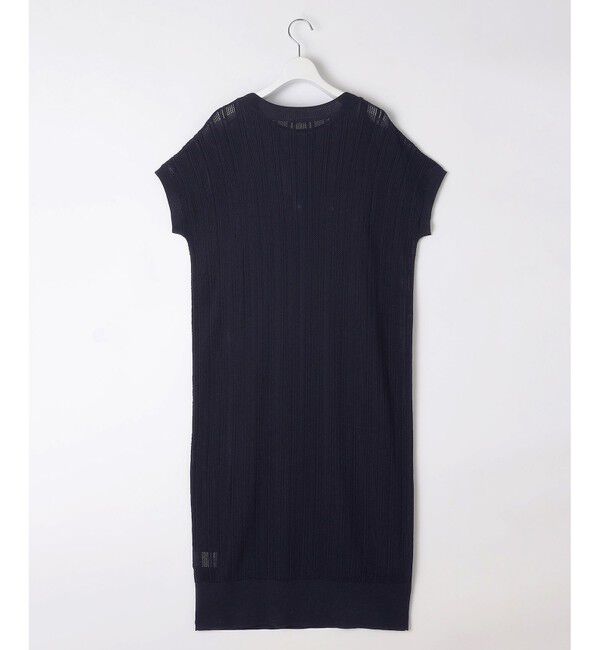 自由区「【ワコールコラボ】【カタログ掲載・洗える】レーシーニット ドレス」|スーツ|