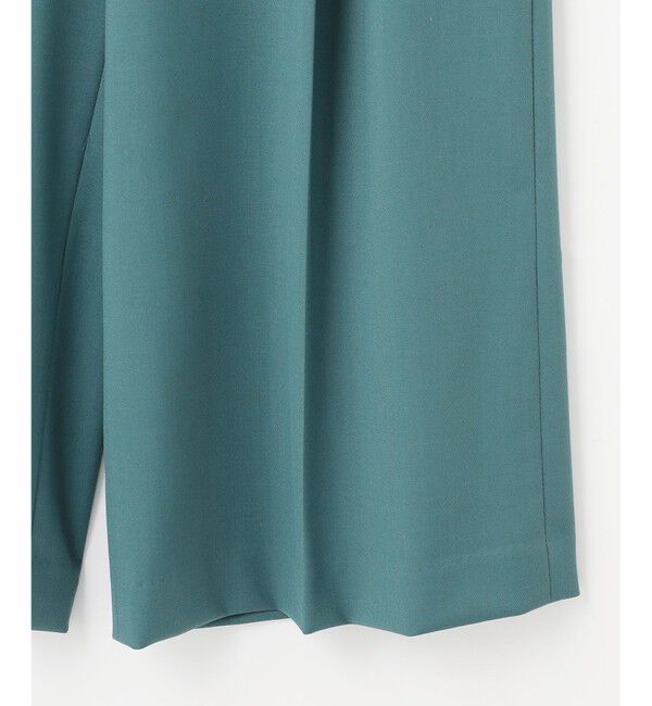 自由区「【洗える】TWラチネストレッチワイドクロップド パンツ」|その他|