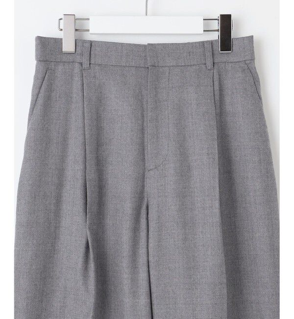 自由区「【洗える】ウォッシャブルウールサキソニーワイド パンツ」|その他|