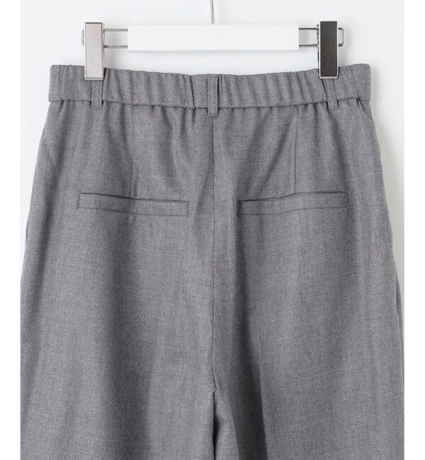 自由区「【洗える】ウォッシャブルウールサキソニーワイド パンツ」|その他|