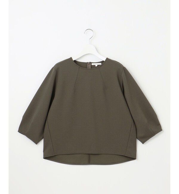 自由区「【セットアップ対応・洗える】ブークレダンボール カットソー」|Tシャツ・カットソー|