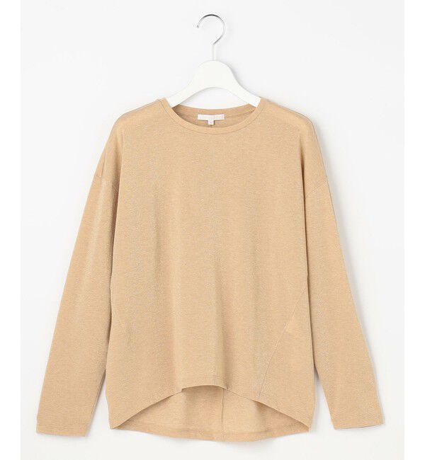 自由区「【カタログ掲載】ラメトリコットジャージー カットソー」|Tシャツ・カットソー|